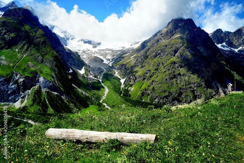 mountain landscape in the alps