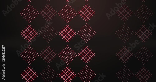 
Luxury geometric seamless pattern golden diamond grid tile ornamental bg. Checkered hand-woven pattern style. Striped seamless loop elegant festive season, christmas universal backdrop.
