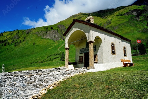 church in the mountains