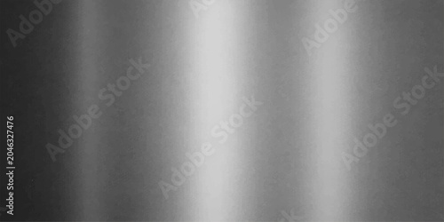 Foto Brushed metal steel texture background with silver gray industrial surface patte