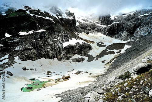 winter mountain landscape