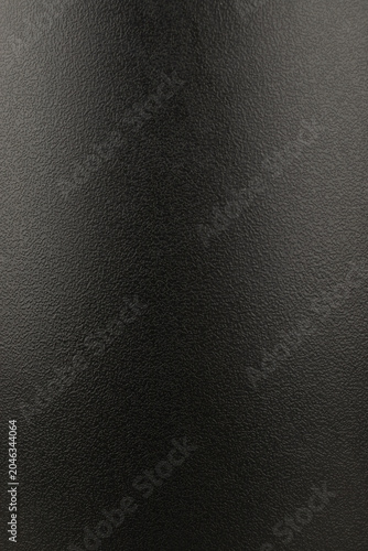 Close-Up of Black Matte Textured Plastic Surface