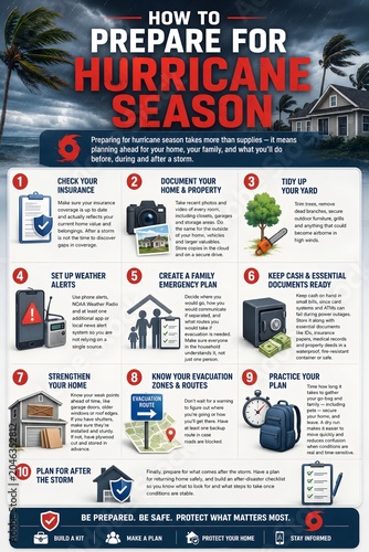 Hurricane Season Prepare Tips Safety Guide
