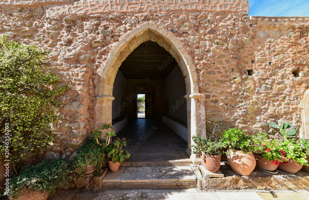Obraz premium Kreta - Kloster Toplou