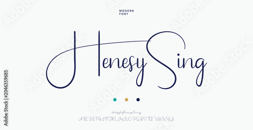Jesus inscription modern calligraphy handwritten script logo design