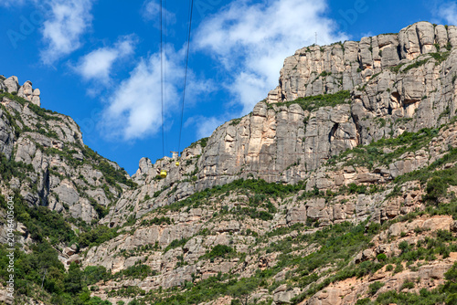 Cable car, Montserrat , Spain