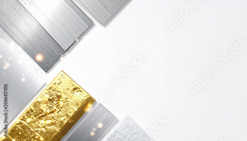 Modern Luxury Metallic Background Design