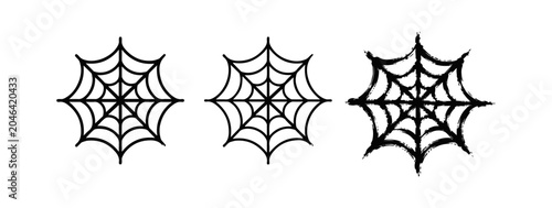 Fotografía Spider Web set