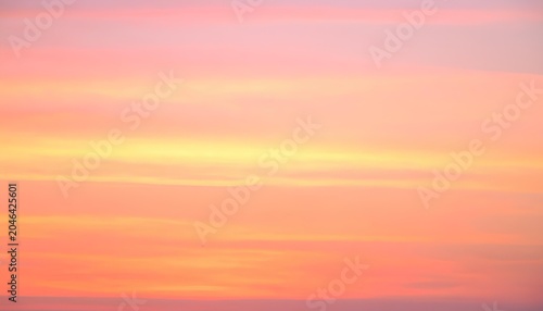 穏やかな夕焼け空をイメージした抽象グラデーション / Abstract gradient inspired by a calm sunset sky (Generative AI)