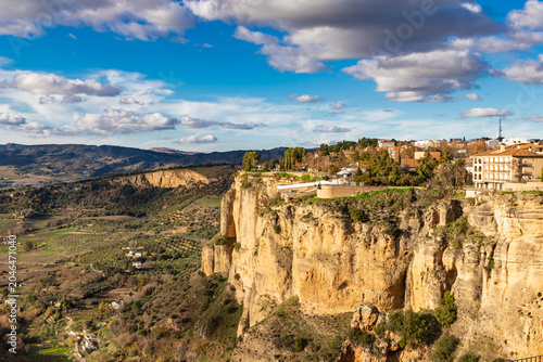 El Tajo Gorge in Ronda, Spain