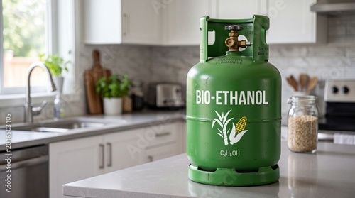 Bio-Ethanol Fuel Cylinder for Clean Energy and Sustainable Home Use