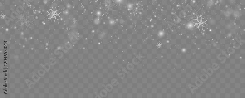 Foto English: A soft snowstorm blankets the village, muffling sounds in white