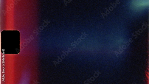 Vintage 8mm film frame with grain and light leak