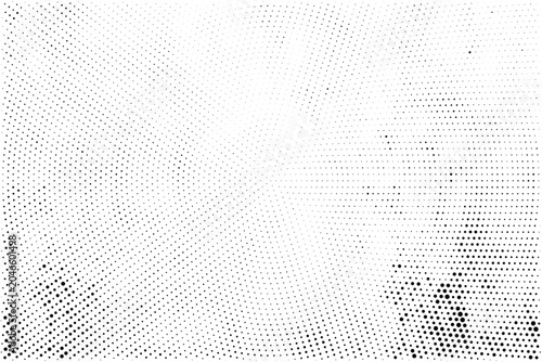 Abstract Minimalist Black Dots Scattered Pattern Background Vector Illustration