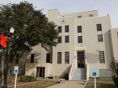 Titus County Courthouse Located in Downtown Mt Pleasant TX