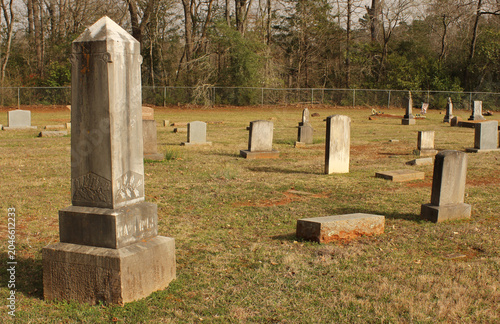 Historic Cemetery in Rural East TX. Meador Cemetery