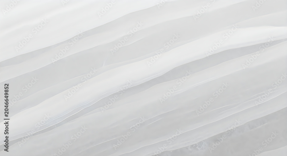 Obraz premium Abstract texture of white marble slab with subtle grey diagonal veins and soft wavy patterns