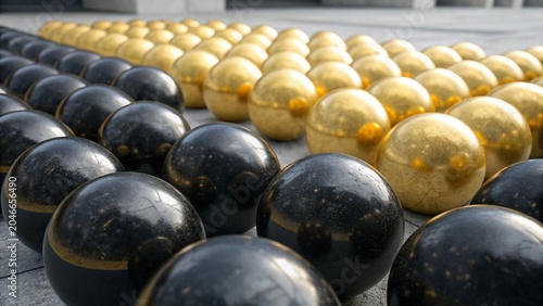 close up of wooden beads