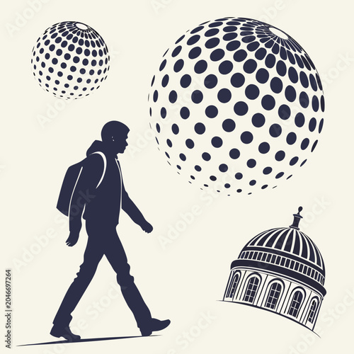 round-dotted-shape-set--spheres-with-geometric-fig 
