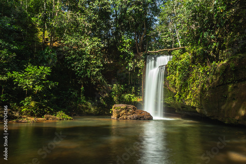 Fotografie Cachoeira no distrito de Taquaruçu, cidade de Palmas, Estado de Tocantins, Brasi