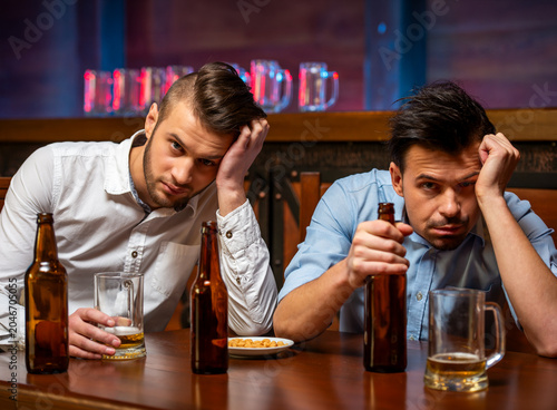 Disappointed Sports Fans.