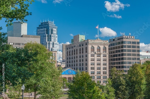 Old and New Architecture in Boston Massachusetts
