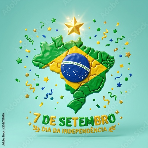 Brazil independence day celebration 7 de setembro national day with independence