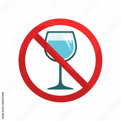 No Alcohol Sign