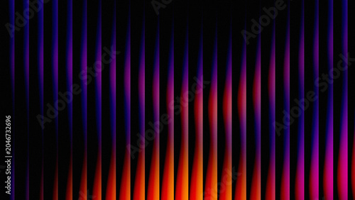 Photos A rich color transition, starting from dark blue and light blue on the left side, shifting towards green, yellow, orange, and ending with bright red on the right side