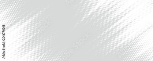 Fotografie halftone on white background