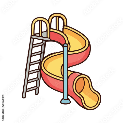 Slide vector illustration design	