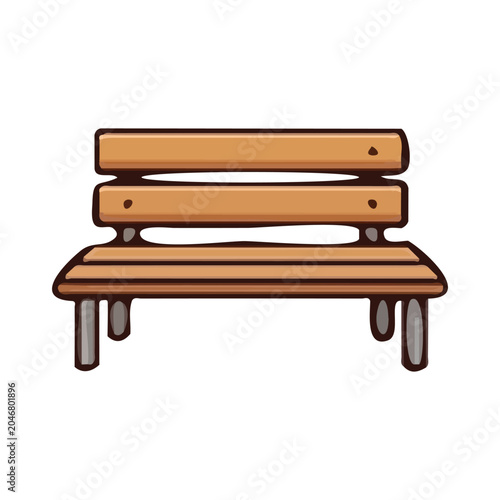 playground chairs vector illustration design	