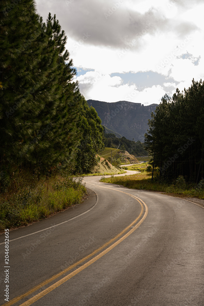 Fototapeta premium road in the mountains