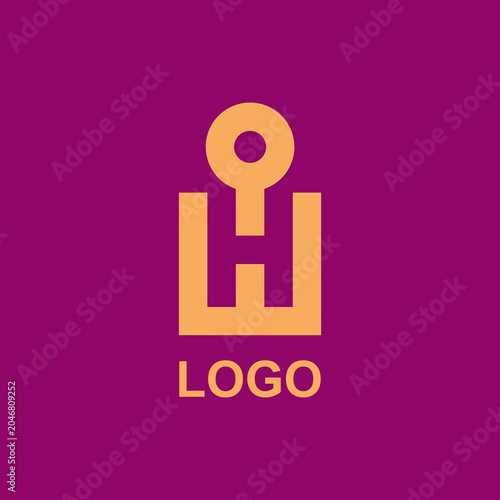 H MAGNIFICENT vector logo design