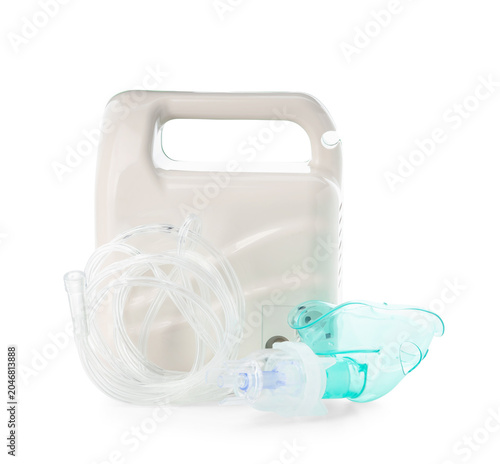 Modern nebulizer isolated o...