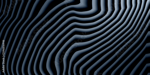 Foto Detailed macro shot of fungal gill patterns with mushroom mycology abstract