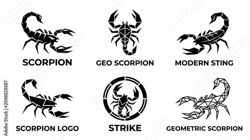 Scorpion Logos and Icons Designs.