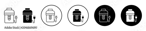 Φωτογραφία Garbage disposal icon. Editable stroke and filled. Pixel perfect