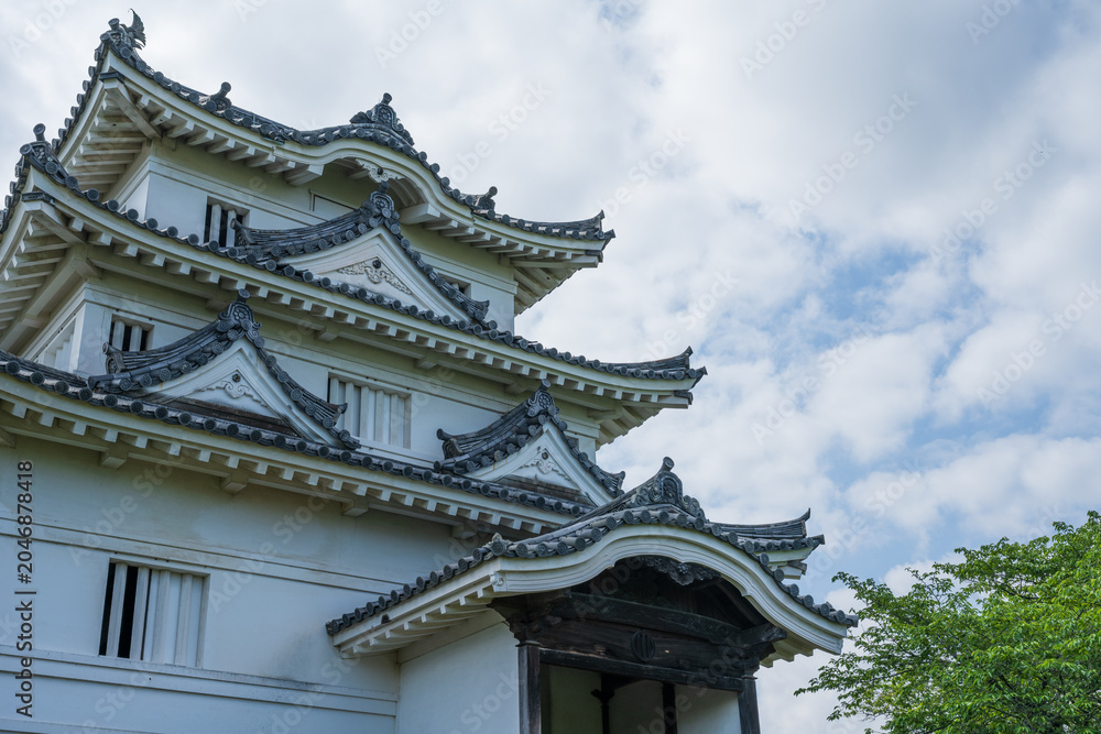 Obraz premium Uwajima Castle, Ehime, a famous landmark