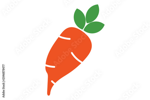 carrot, icon, fresh vegetable food of carrot icon, carrot vector, carrot isolated on white background,