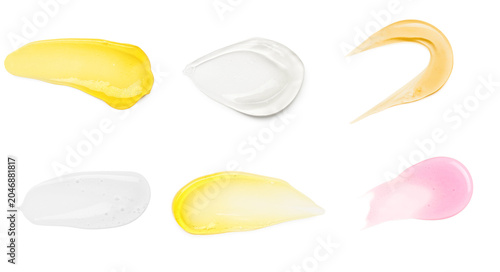 Samples of different cosmet...