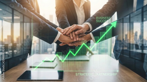 Team Collaboration for Business Growth and Success in Partnership