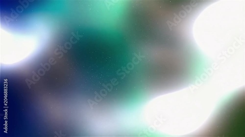 Smooth Deep Ocean and Emerald to White and Silver Animated Gradient Background in 4K