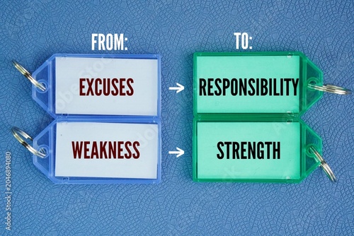 Fotografie Two different mindsets, from Fixed Mindset to Growth Mindset