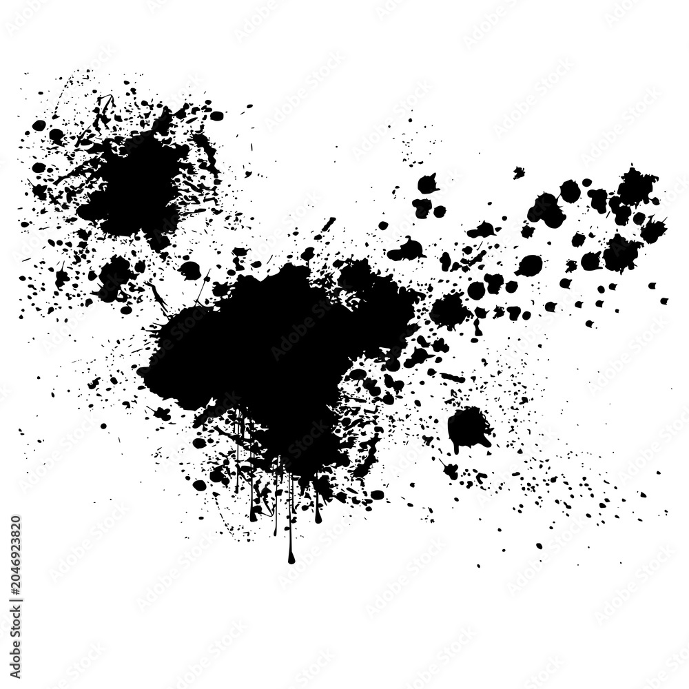 Fototapeta premium ink splat grunge background