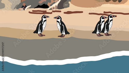 Foto Humboldt penguin: Keepers of Punta San Juan