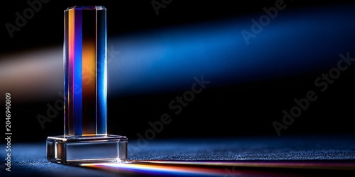 colorful prism crystal art light reflection photography