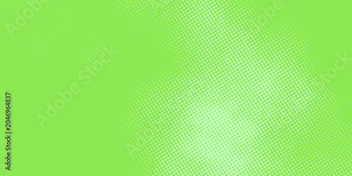 Contemporary green comic-style wallpaper with classic dot patterns and vibrant pop art composition for advertising, packaging, and editorial layouts.