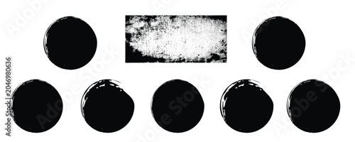 Foto Straight thick vector lines