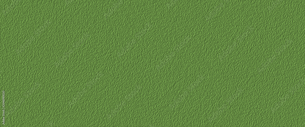 Fototapeta premium High-quality close-up of green felt fabric texture background, empty vibrant green paper material surface for design copy space